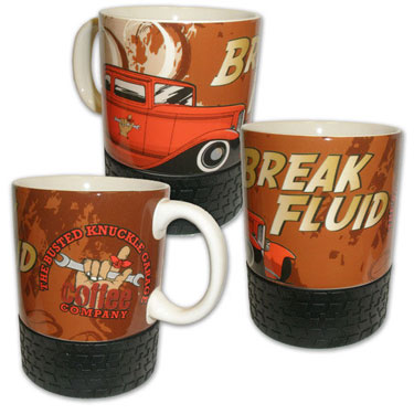 Busted Knuckle Garage Speed Shop Coffee Mug - Busted Knuckle